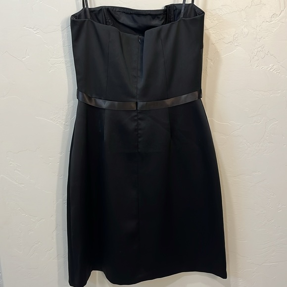 Laundry Black Strapless Bow Dress - Picture 3 of 5